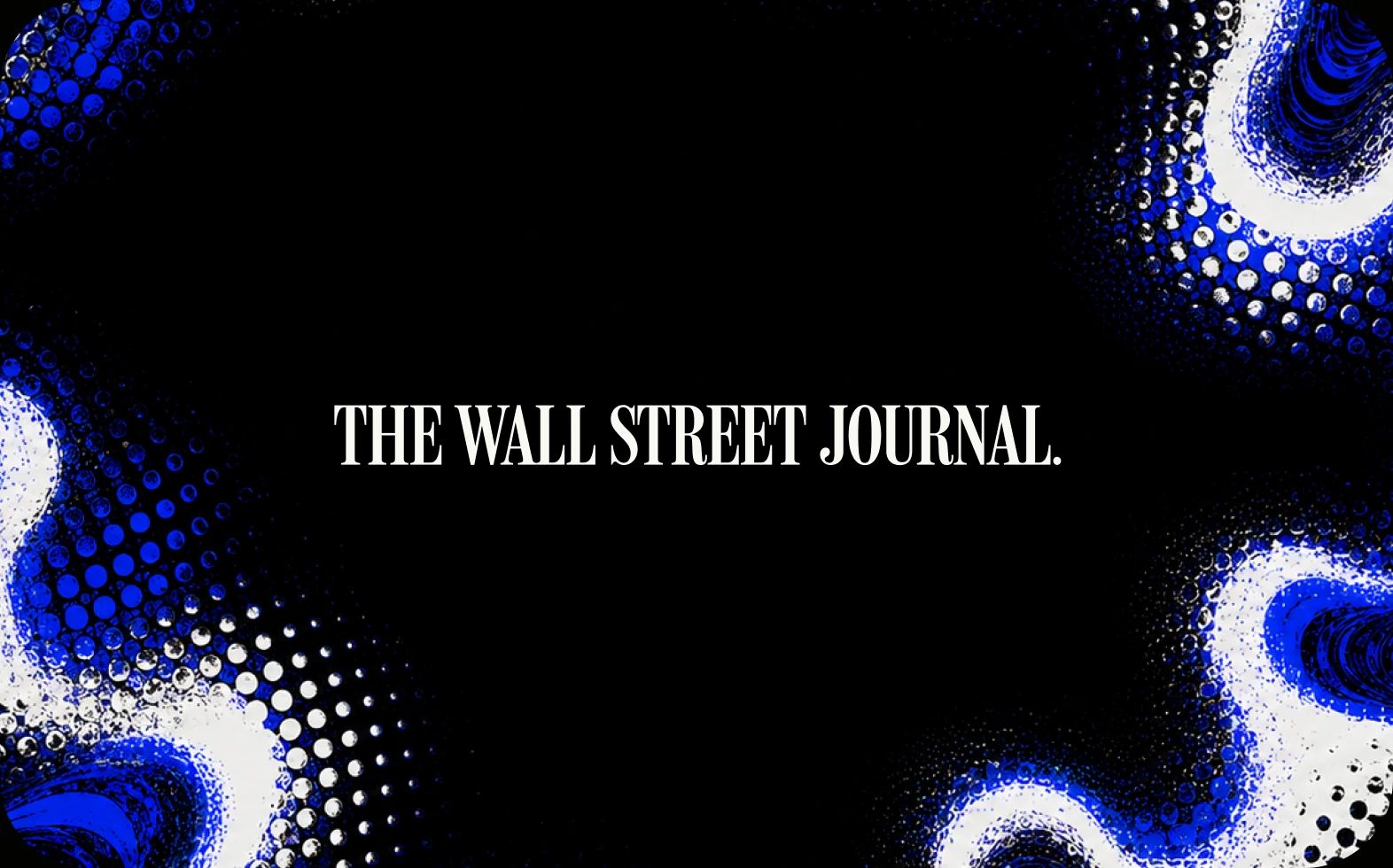The Wall Street Journal logo on the Qedma brand artwork